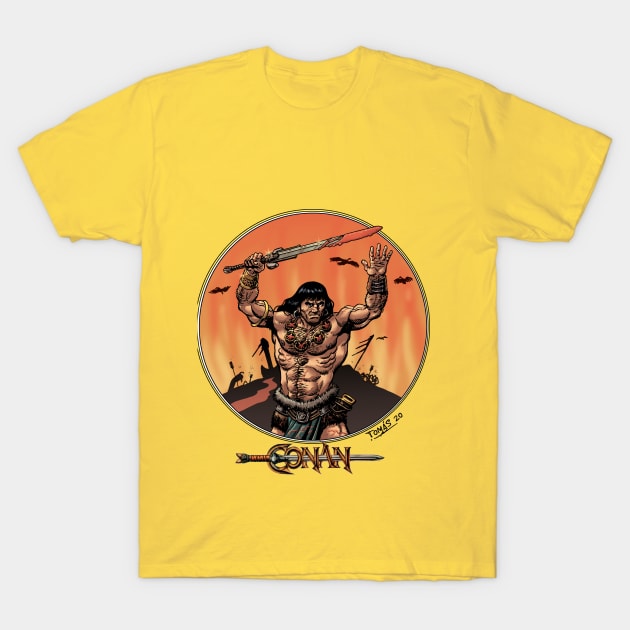 Barbarian T-Shirt by Tomas Aranda T-Shirts